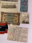 WWII US Army Named Grouping Militaria Lot Photos Patches Medal Currency Armband — photo 9