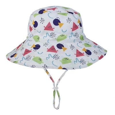 Girls Boys Outdoor Anti UV Beach Cap Summer Baby Sun Hat Swimming Hat Kids