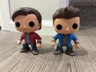 Funko Pop Television Supernatural Lot #93 & #94 Sam & Dean Winchester (No boxes)