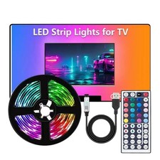 32 FT RGB Led Strip Lights Waterproof Flexible with 44 Keys Remote 12V 5V Power