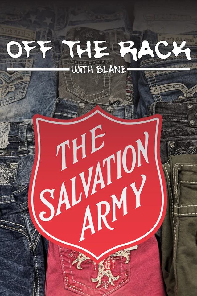 THE SALVATION ARMY *OFFICIAL* - OFF THE RACK with BLANE - DOLLAR STARTS!
