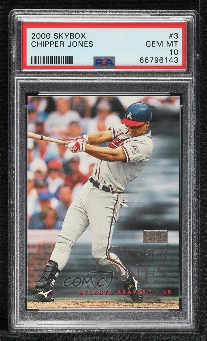 Chipper Jones trading card