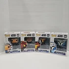 Funko POP Star Wars Set Ahsoka 409 Darth Maul 410 Gar Saxon 411 Bo Katan 412 Lot