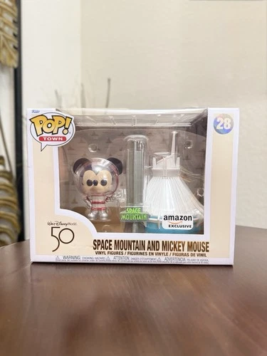 FUNKO POP! TOWN - WALT DISNEY WORLD 50TH *SPACE MOUNTAIN AND MICKEY MOUSE* (#28)
