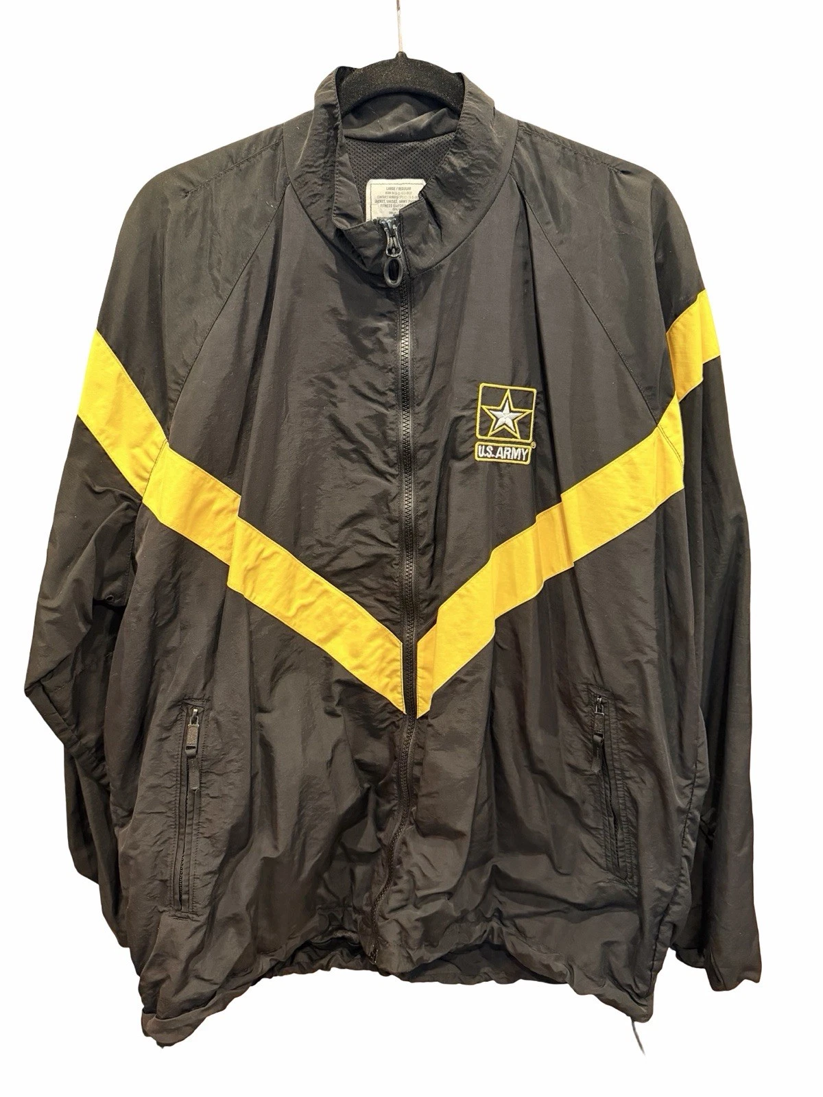 Unisex Windbreaker Jacket Authentic US Army Physical Fitness Jackets