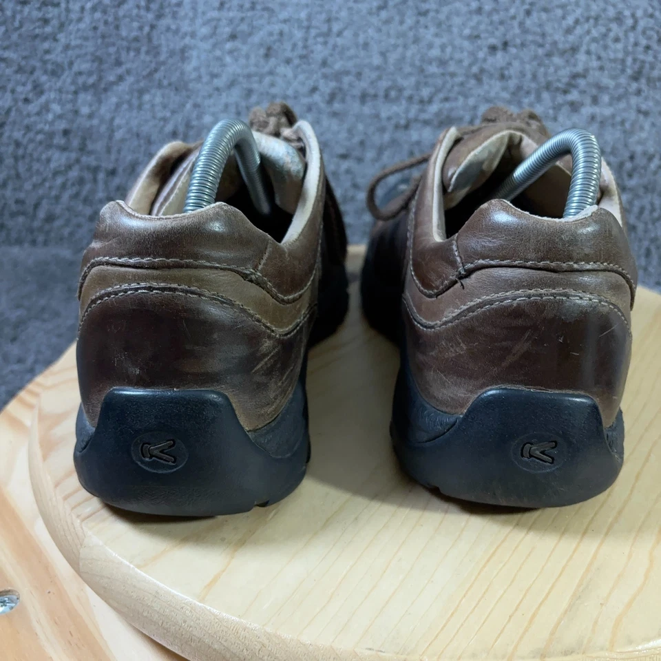 Keen Presidio Hiking Shoe Womens Size 10 Brown Leather Outdoor Trail Sneakers - Image 4 of 4