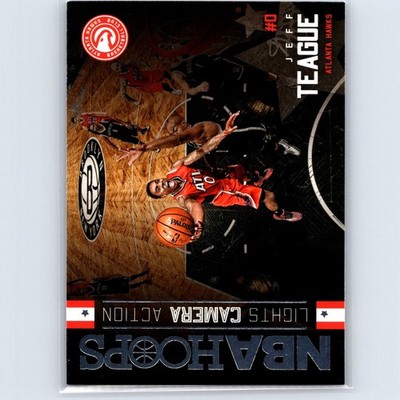 2015-16 Hoops Jeff Teague #30 Lights...Camera...Action! Atlanta Hawks