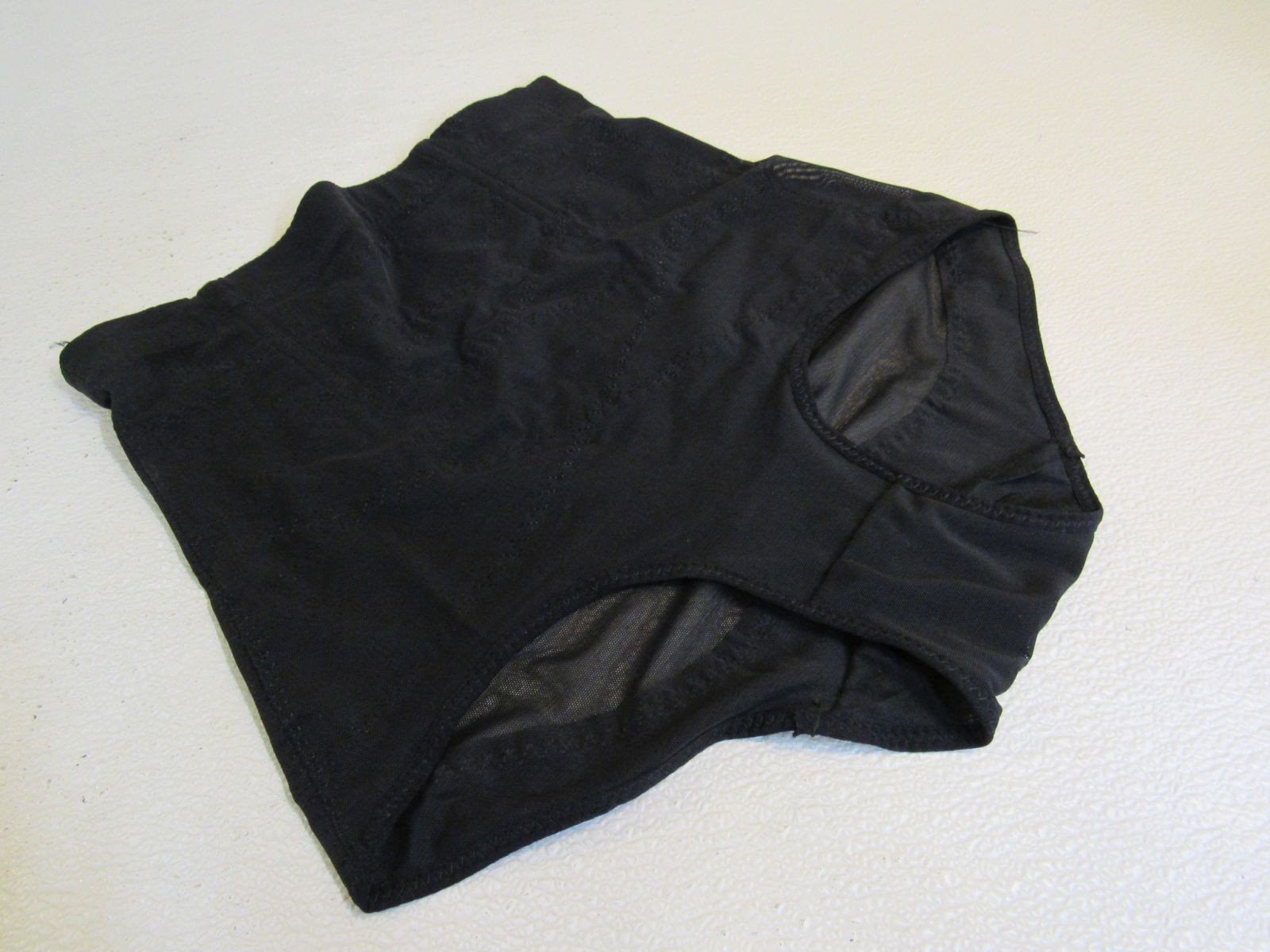 Yerkoad Shapewear Briefs Pants Black Nylon Spandex Female Size L