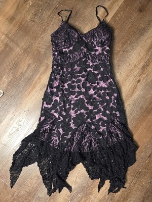 midi dress with flower design nocturne Nocturne Bloom Midi Dress XS