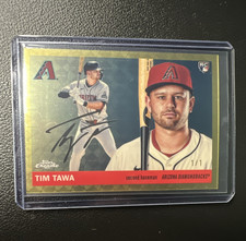 Marketplace image: 2025 Topps Chrome Platinum Anniversary Tim Tawa RC SuperFractor 1/1 #226 Dbacks
