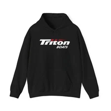 Triton Boats-Inspired Logo Unisex Hoodie Fishing Boat Graphic Sweatshirt S-5XL