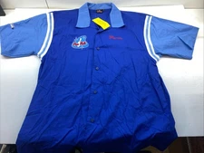 Vintage 2002 The Simpsons Homer Pin Pals Chainstitch Bowling Shirt XL Men RARE