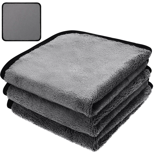 3 Pack Plush Microfiber Guitar Cloth Soft Cleaning Polishing Cloth Microfiber To