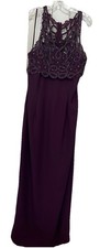 Tiffany Designs Formal dress Cut Outs size 20 Burgundy Mother Of The Bride