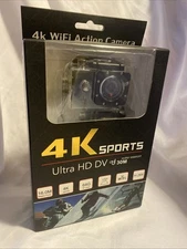 4K Action Camera Wi-Fi, Waterproof  NEW