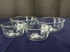 Pyrex 4 Count Clear Glass, 2  6 Oz. And 2 Large 10 Oz. Custard Portion Cups