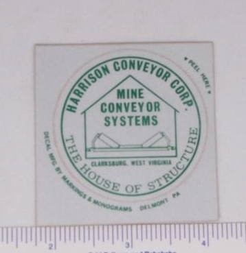 Harrison Conveyor Corp Coal Sticker Mine Conveyor Systems Mining