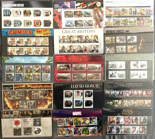 GB Presentation Packs MNH 2010 to 2019 Commemorative Packs Multiple Listing