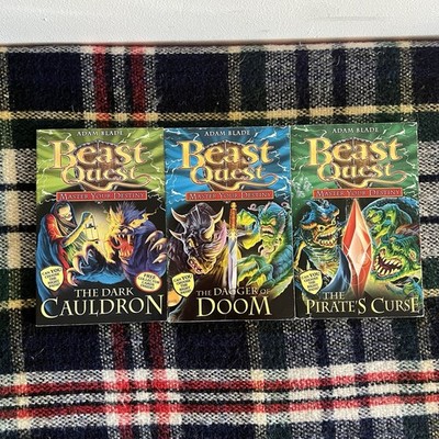 Beast Quest Adam Blade X3 Master Your Destiny Bundle Books Paperback