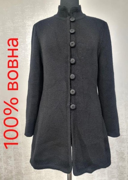 Women Akris Sweater Black Knit 38 / M / 46