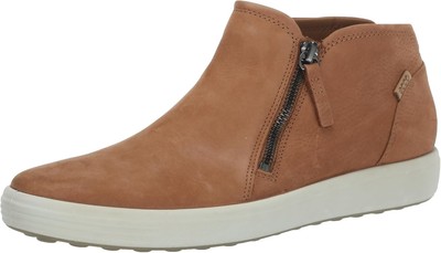 ECCO Women's Soft 7 Side Zip Bootie Sneaker 