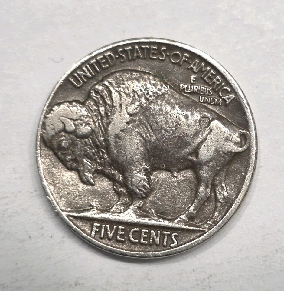 1934 Buffalo Nickel Double Die Obverse (Ddo)- (Date). Good condition. - Image 3 of 4
