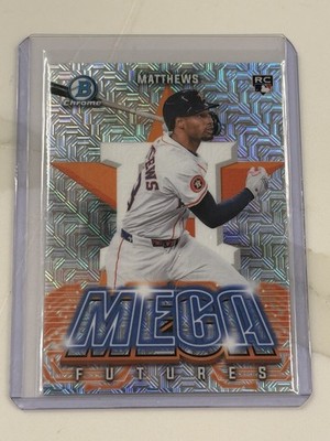 BRICE MATTHEWS Mega Futures Chrome Mojo Refractor SSP #MF-8 - 2026 Bowman
