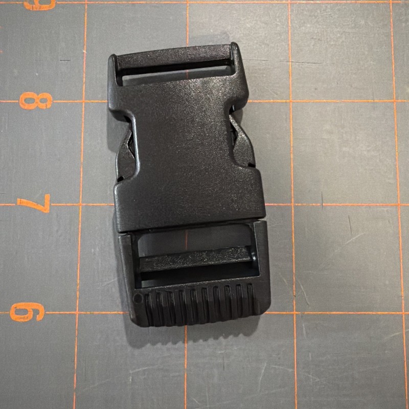 Duraflex Stealth Plastic Buckles 25-1.25 Inches