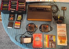 Atari Video Computer System CX-2600A  Darth Vader Edition NT (19 Games)