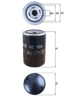 Mahle KC 184 Kraftstofffilter FüR Scania