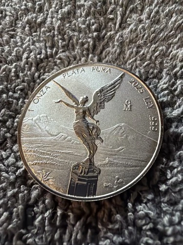 2025 Mexican Silver Libertad 1 oz — photo from the most recent tracked eBay sale