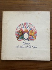 Queen A Night At The Opera (1975) OG First With Embossed Cover VG+ Or Better !