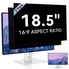 2pack 18.5 Inch Computer Privacy Screen For 169 Aspect Ratio Widescreen Monit