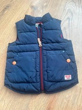 Baby Boys Age 6-9 Months NEXT Navy Blue Body Warmer Padded Gilet