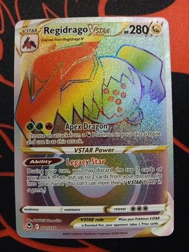 Regidrago VSTAR (Secret) 201/195 Swsh12: Sword & Shield - Silver Tempest Holo