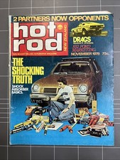 VINTAGE CAR MAGAZINE HOT ROD HOTROD MUSCLE CAR MOTOR RACING MANCAVE  1970s