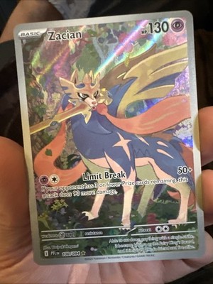 Pokemon Phantasmal Flames PFL EN Zacian - 100/094 IR NM English | eBay