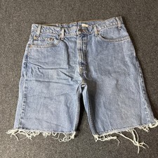 levis 505 VTG Jorts Distressed 38x30