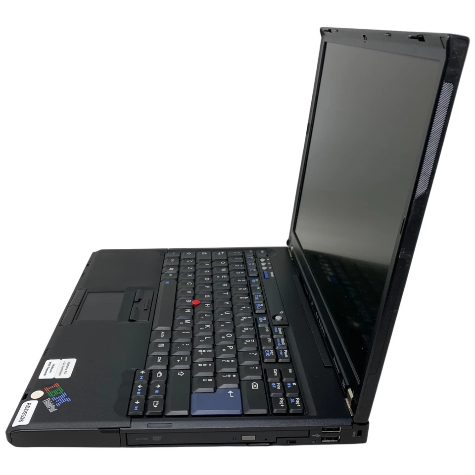 PC Portatile Notebook Usato 14” Lenovo T60 Dual Core 3Gb Ram 80Gb SSD W10 32 Bit - Immagine 4 di 4