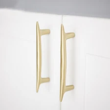 Brass Gold Wardrobe Door Knob Drawer Pull Shoes Wine Furniture Cabinet Handle