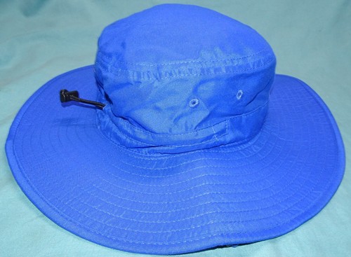 BLUE - LIGHT WEIGHT = Bug Juice Embroidered Logo Boonie bucket safari Hat Cap - 第 5/11 張圖片