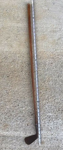 Antica mazza da golf vintage in hickory Wright e Ditson St. Andrews Makers ferro medio - Foto 5 di 5