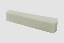 Nut Bone Blank for Guitar Bass 2 3/16 x 7/16 x 11/64 d 109038