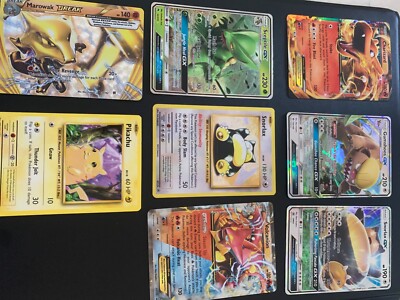 8 pokemon cards PSA 8 NM - MT