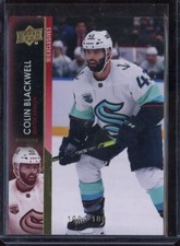 2021-22 Upper Deck Exclusives #627 Colin Blackwell 100/100 Last One