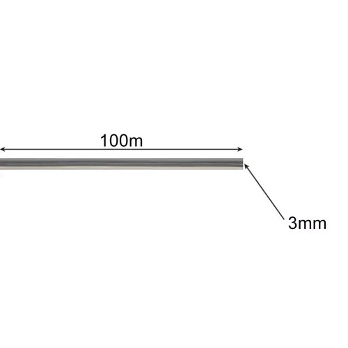 FADEN FÜR FREISCHNEIDER RUND 3 MM SPULE 100MT RASENTRIMMER KABEL KNÄUEL SCHWARZ - Bild 2 von 9