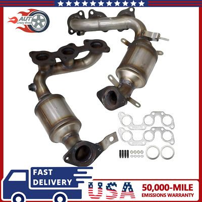 For 2004 2005 2006 2007 Toyota Highlander 3.3L Manifold Catalytic Converters