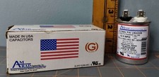 AmRad USA2208 Round Run Capacitor 12.5 uF MFD 370 / 440 Volt Made in USA - New