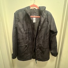 Champion Boys' Rain Jacket Water Resistant Tilted Camo size L 12-14