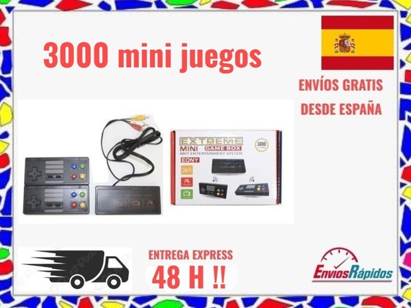Mini Consola De Juegos Vintage De 3000 mini Juegos ENVIO RAPIDO 48 H